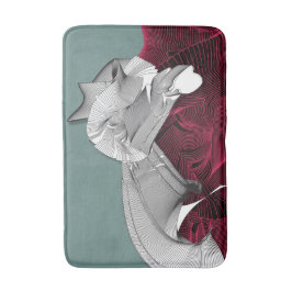 Digital Art Figur Badrumsmatta