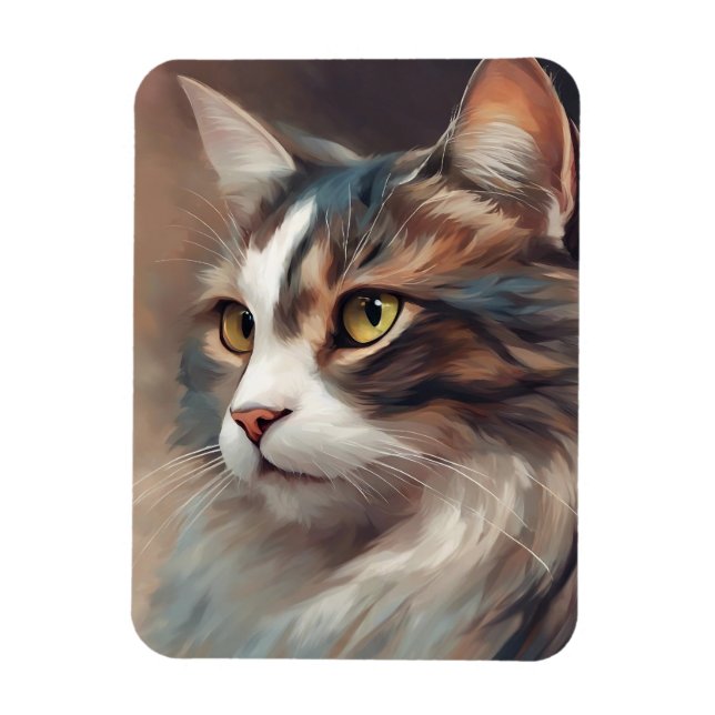 Digital art Kat 718 Magnet (Vertikal)