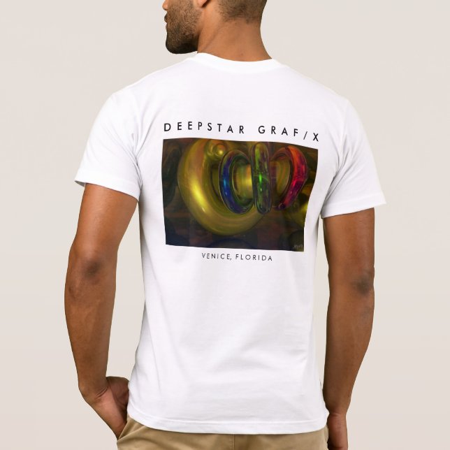 Digital Art T Shirt (Baksida)