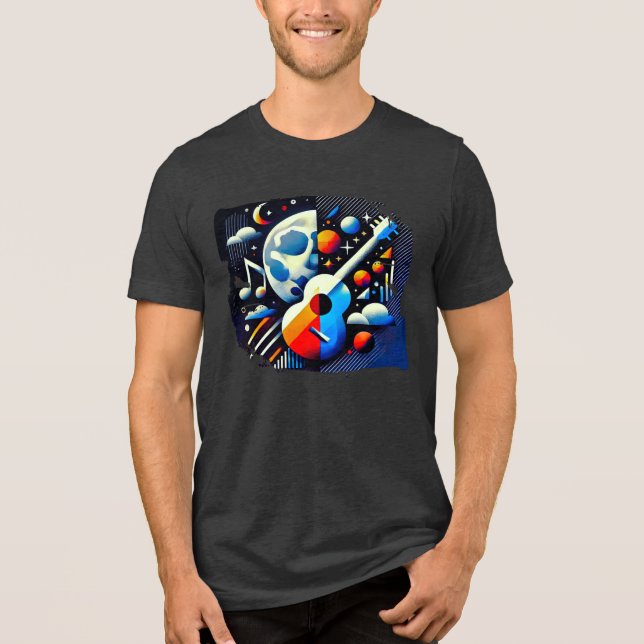 Digital Art T-Shirt - Digital Bloom (Framsida)