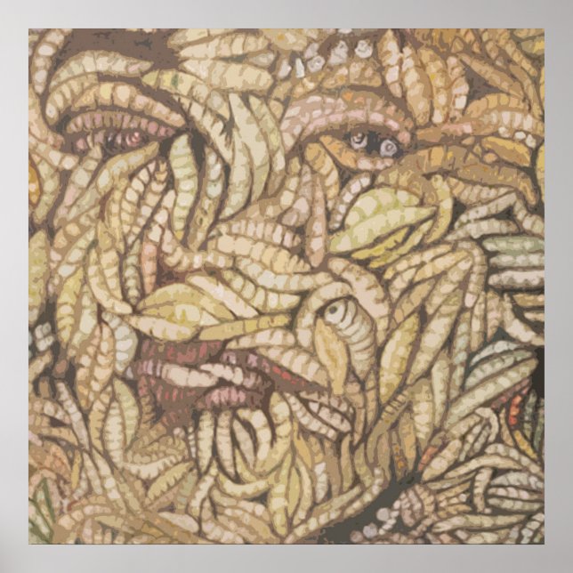 Digital Art-utskrift för "Skin Deep" Poster (Framsidan)