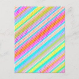 Digital Art-vykort för flertrådsteknik i vår Färg Vykort