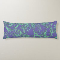 Digital Bamboo Lämna Body Pillow