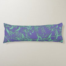 Digital Bamboo Lämna Body Pillow