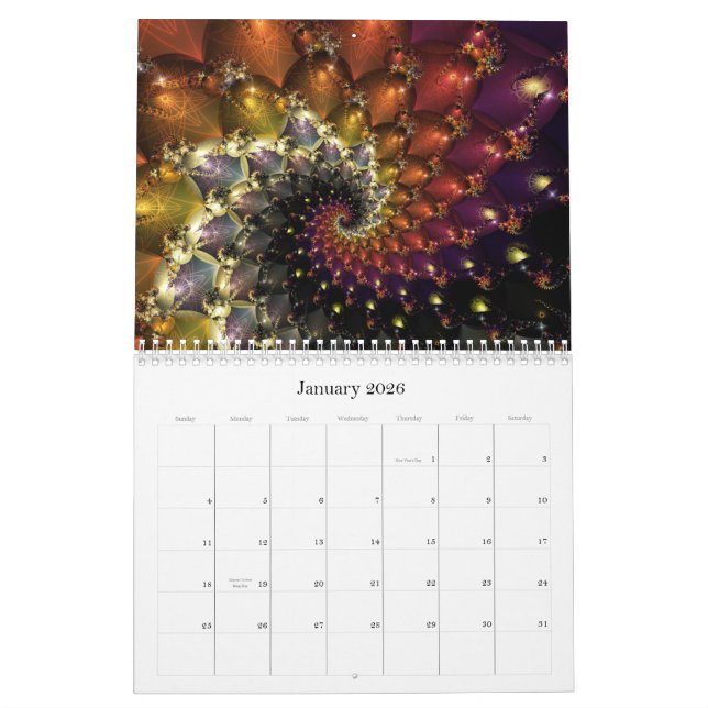 Digital Baroque 2017-kalender Kalender (Jan 2026)