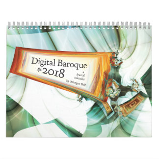 Digital Baroque 2018-kalender Kalender