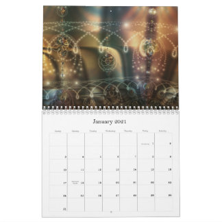 Digital Baroque 2021 Fractal Kalender