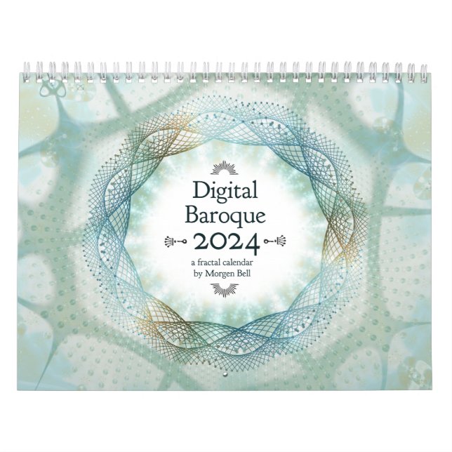 Digital Baroque 2024-kalender Kalender (Omslag)
