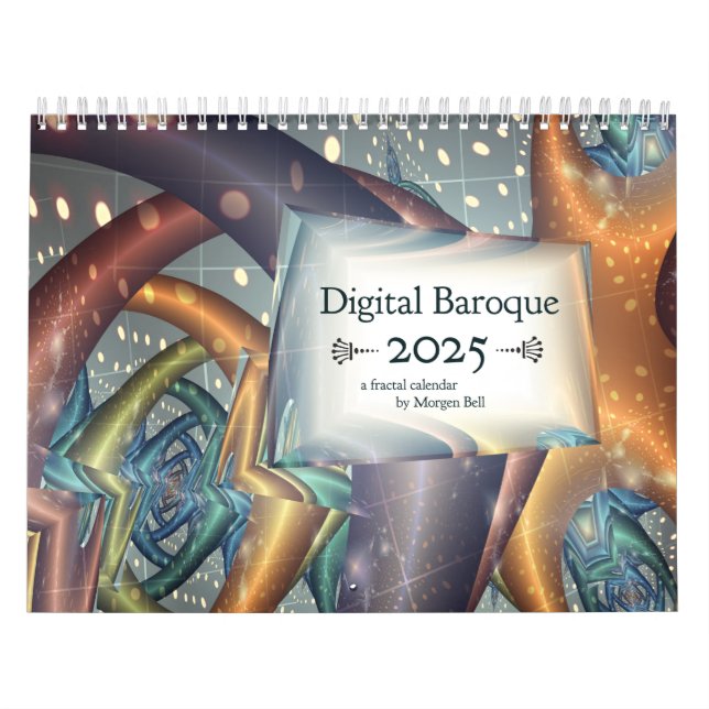 Digital Baroque 2025-kalender Kalender (Omslag)