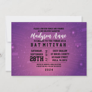 DIGITAL Bat mitzvah INBJUDAN TILL 3D GAMER-GRUPPER