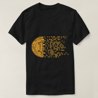 Digital Bitcoin-matriskdesign T Shirt