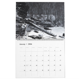 Digital Blasfemy 2025-väggskalender Kalender