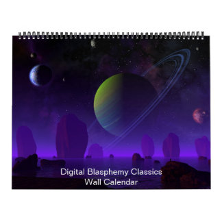 Digital Blasfemy Classiy Wall Calendar Kalender