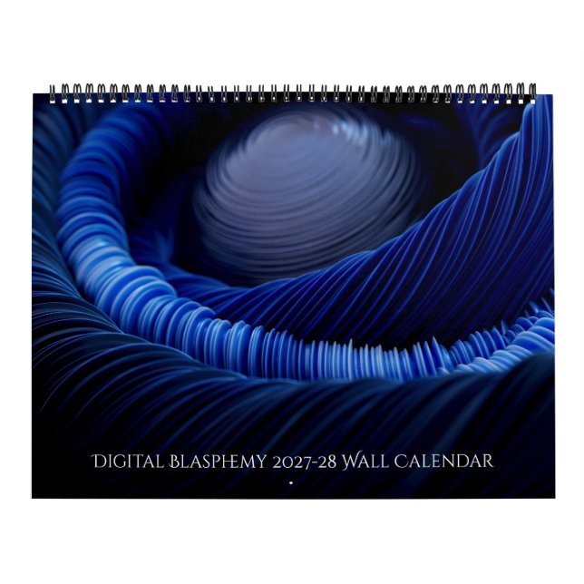 Digital Blasphemy 2027-28 Väggkalender (24 Månader Kalender (Omslag)