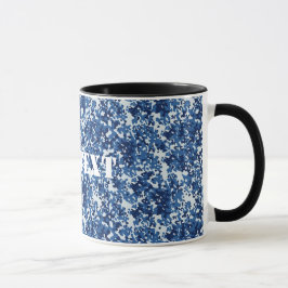 Digital Blue Military Mönster Mugg
