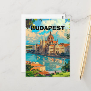 Digital BUDAPEST Överraskningsresa Biljett, Ungern Vykort