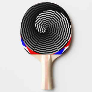 Digital Checker Yin Yang av Kenneth Yoncich Pingisracket