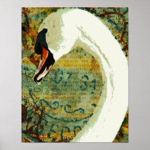 Digital Collage Svan Poster