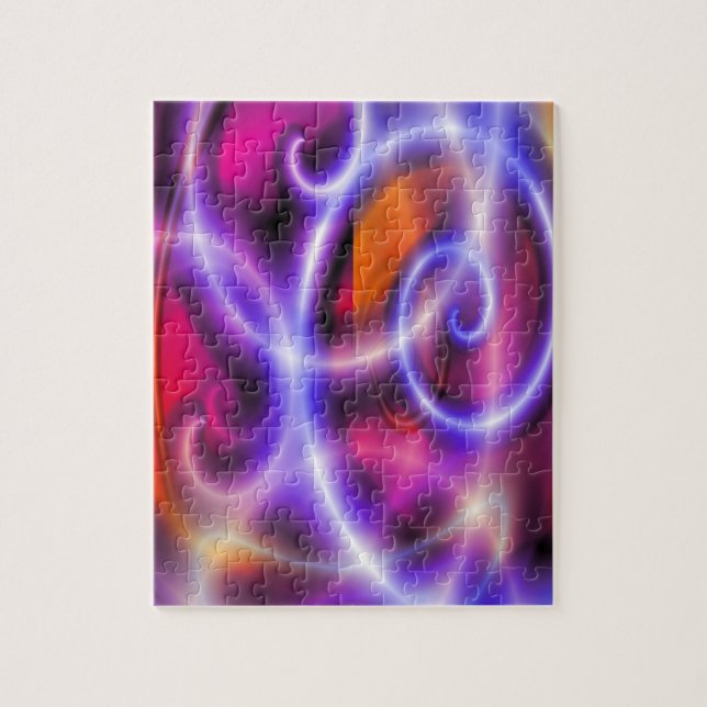 Digital Computer Art - Abstrakt Modern Kreativ Pussel (Vertikal)