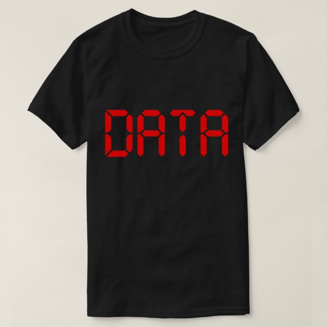 DIGITAL DATA T SHIRT (Design framsida)