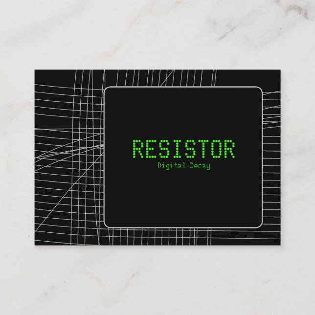 Digital Decay 02 Visitkort (Framsida)