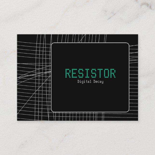 Digital Decay Visitkort (Framsida)