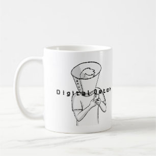 Digital detox-behandling kaffemugg