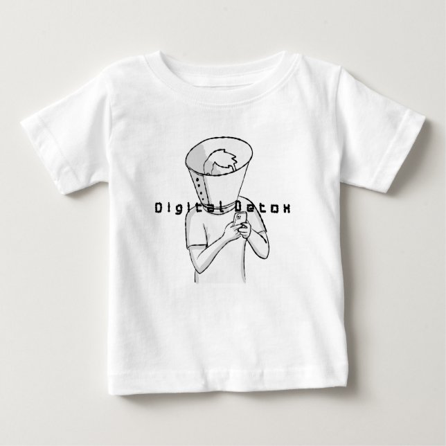 Digital detox-behandling t shirt (Framsida)