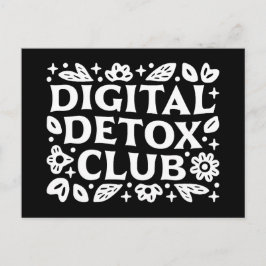 Digital detox club support group vykort
