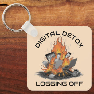 Digital Detox Nyckelring