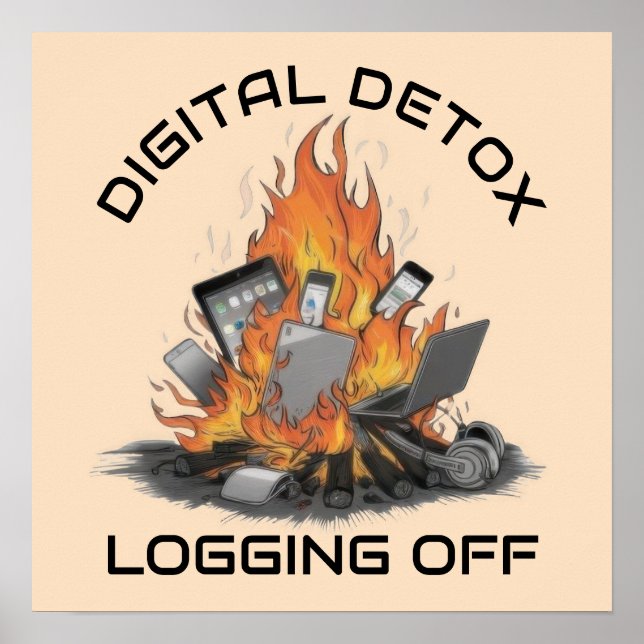 Digital Detox Poster (Framsidan)