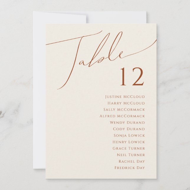 DIGITAL DIGITAL Bordsnummer för Whimsime Desert Be (Framsida)