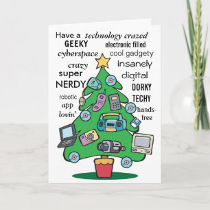 Digital digital geekorm helgkort