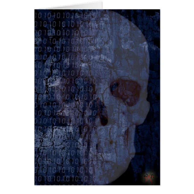 Digital död hälsningskort (Framsidan)