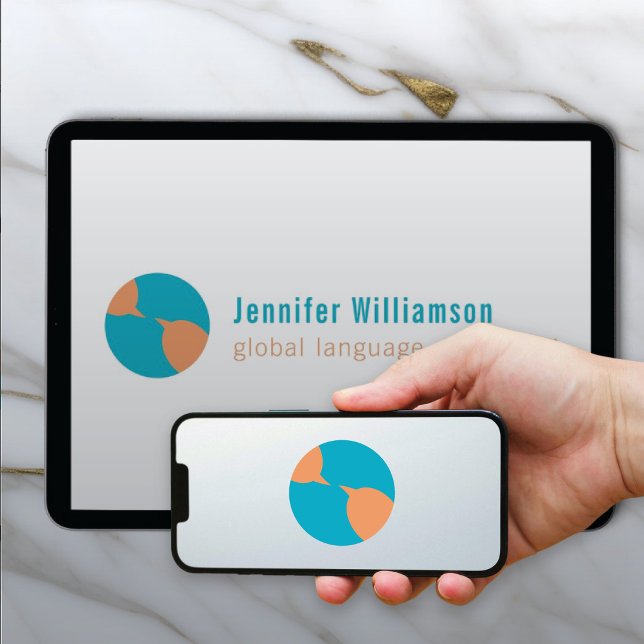 Digital Download | Global Communication card Inbjudningar (Skapare uppladdad)