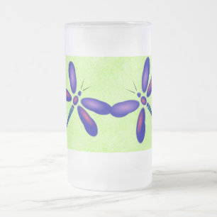 Digital Dragonfly Lime, sommar Mugg