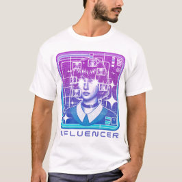 Digital Dreamscape Influencer T-shirt