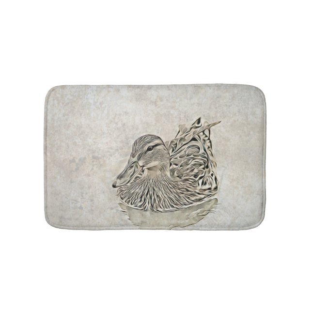 Digital Duck Art Badrumsmatta (Framsidan)