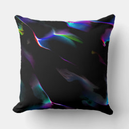 Digital dyes-färgad med mörk blått dominans kudde