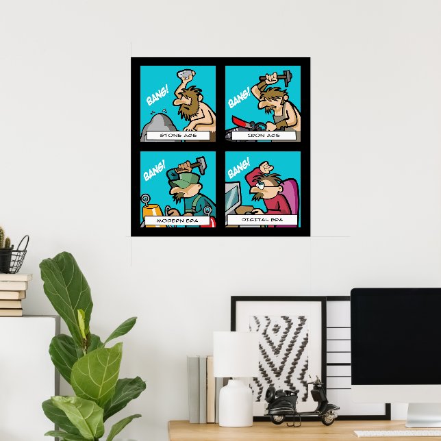 Digital Evolution 2 Poster (Hemmakontoret)