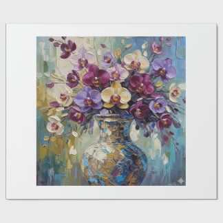 Digital Floral Composition Presentpapper