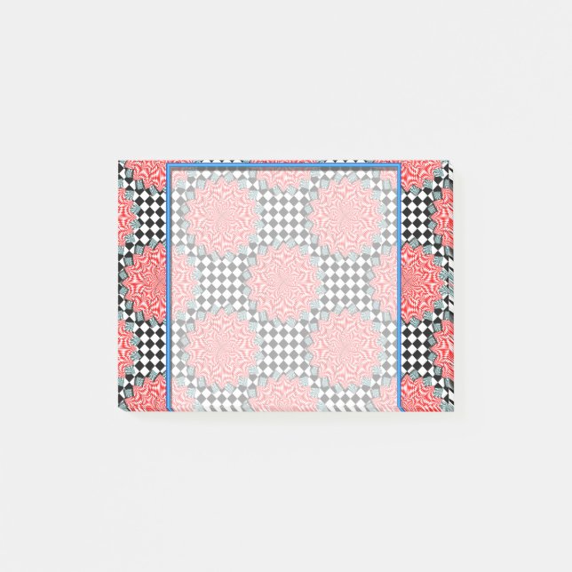 Digital Flower av Kenneth Yoncich Post-it Block (Framsida)