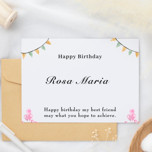Digital födelsedagspresent inbjudningar (Digital Birthday Card)