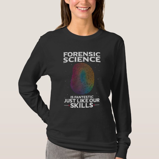Digital Forensic Quote for Forensic Pathologist T Shirt (Framsida)