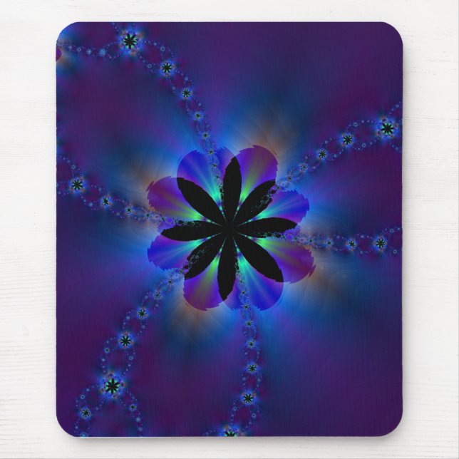 Digital Fractalkonst Mousepad Musmatta (Framsidan)