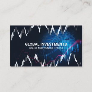 Digital Globe Internationell Lagrar Finance Visitkort
