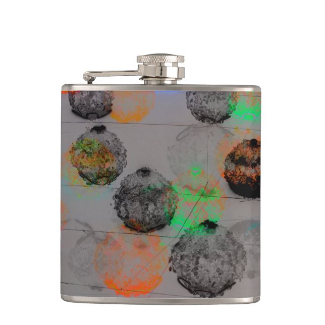 Digital grafik med runda penseldrag. fickplunta (Framsidan)