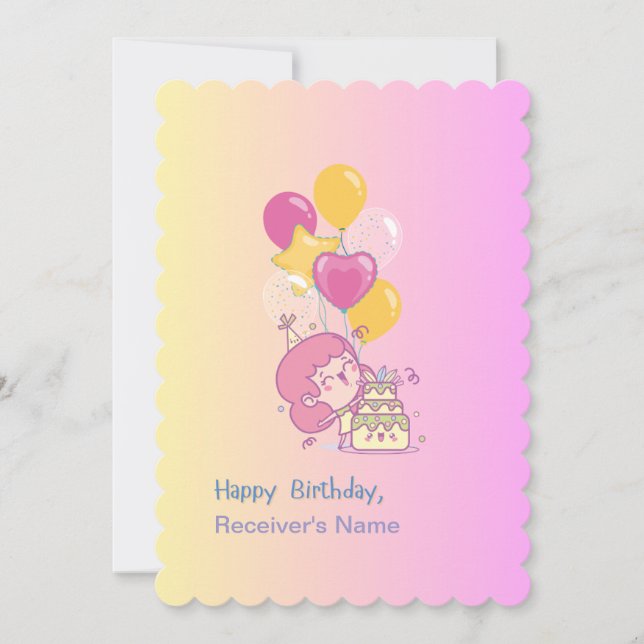 Digital Greeting Card för Blommigt i Grattis på fö Julkort (Framsida)