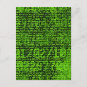 Digital Grönt Vykort
