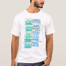 "Digital" Herr T-shirt